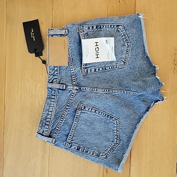 Rag & Bone Maya High Rise  Shorty Short NWT - Picture 5 of 12